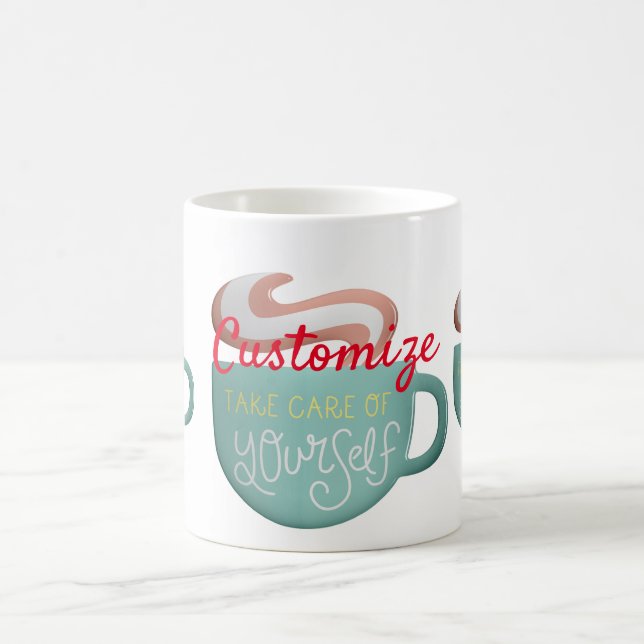 Caneca De Café Hygge Drink Self-Care Thunder_Cove (Centro)