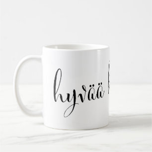 Caneca De Café Hyvää huomenta Good Morning Mug Finlandês