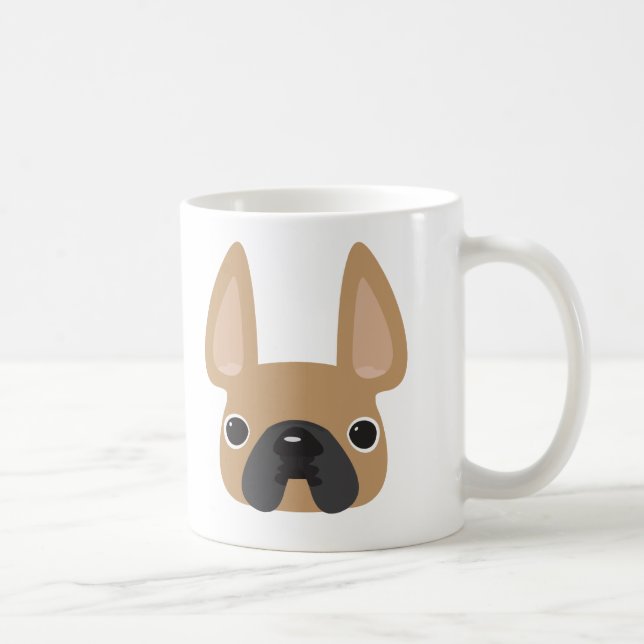 Caneca De Café I <3 Frenchie Mug (Direita)