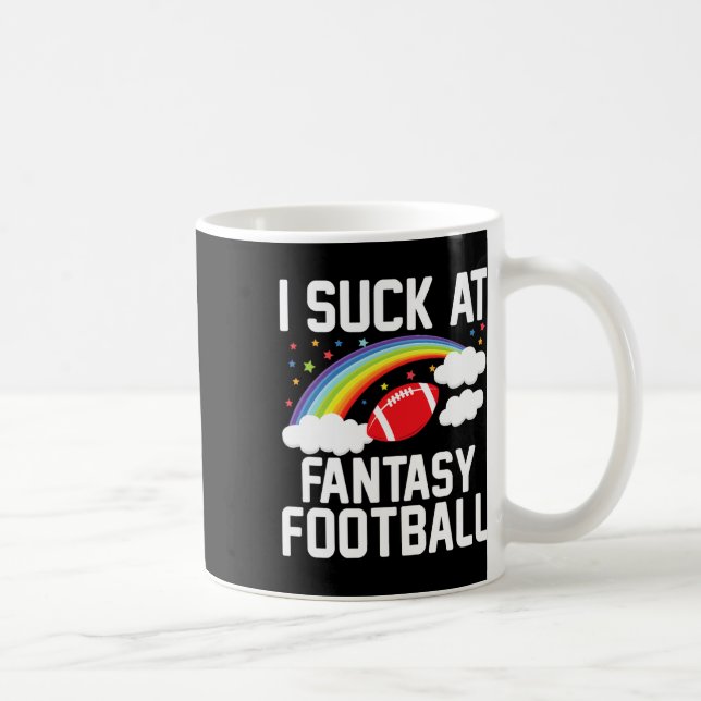 Caneca De Café I Am Momma Men's Fantasy Football Loser - Black  (Direita)