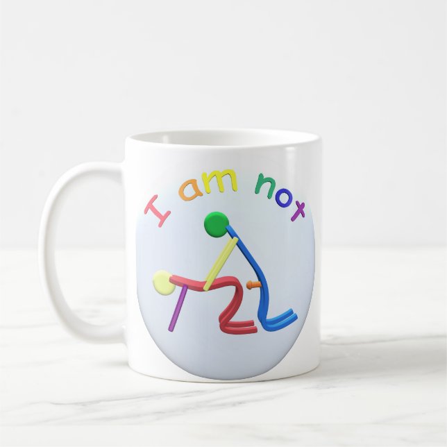 Caneca De Café I am not straight (Esquerda)