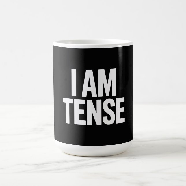 Caneca De Café I am tense (Centro)
