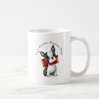 Caneca De Café *I am um cão adorável de Boston Terrier Mom*