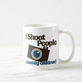 Caneca De Café I Atirar Pessoas
