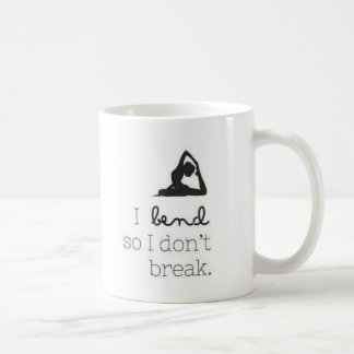 Caneca De Café I bend Yoga mug