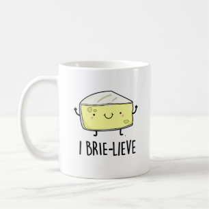 Caneca De Café I Brie-live Positivo Queijo Brie