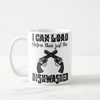 Caneca De Café I Can Load More Than A Dishwasher Women Guns Shoot