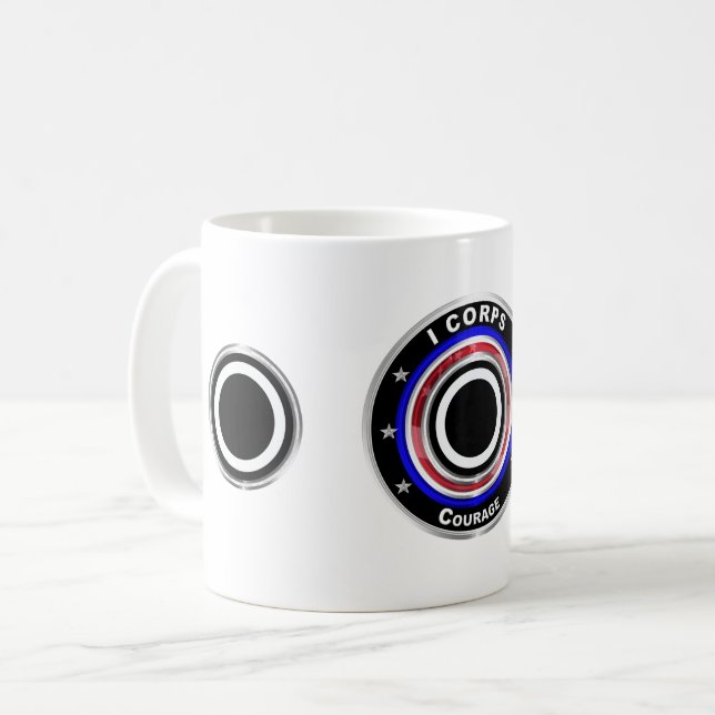 Caneca De Café I Corps “Corpo da América”  (Frente Esquerda)