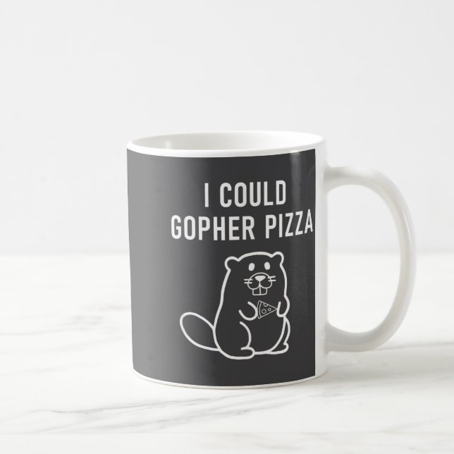 Caneca De Café I Could Gopher Zza Funny Puns Jokes Sarcastic _1  (Direita)