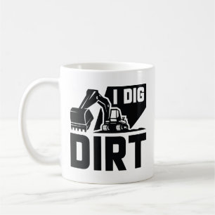 Caneca De Café I Dig Dirt