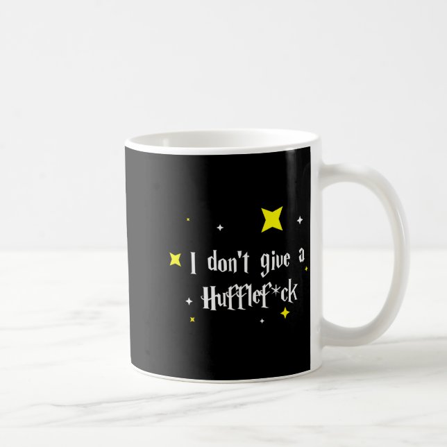 Caneca De Café I Don't Give A Hufflefor  (Direita)