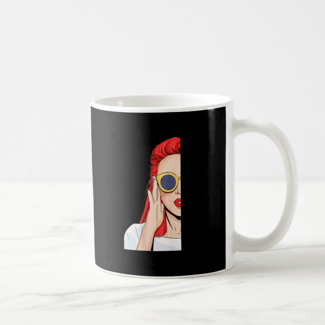 Caneca De Café I Don't Have An Attitude Problem I Just Have A Red (Direita)