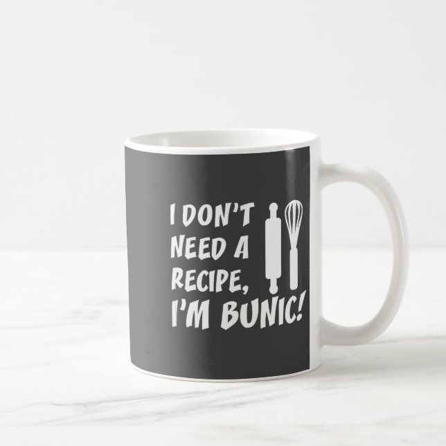 Caneca De Café I Don't Need A Recipe I'm Bunic Romanian Grandfath (Direita)