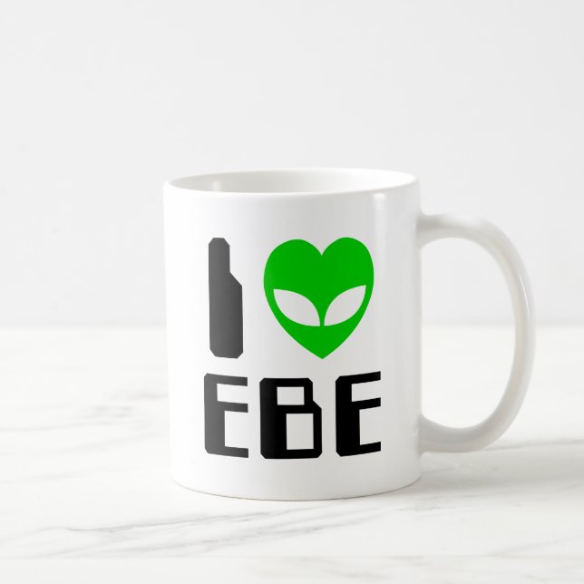 Caneca De Café I EBE Alienígena (Direita)