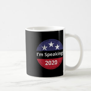 Caneca De Café I&#';Estou Falando Biden Harris Debate 2020