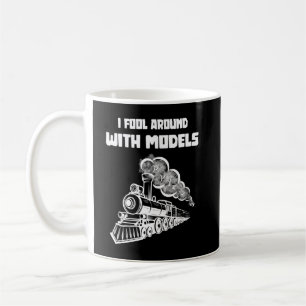 Caneca De Café I fool around with models I Funny Train