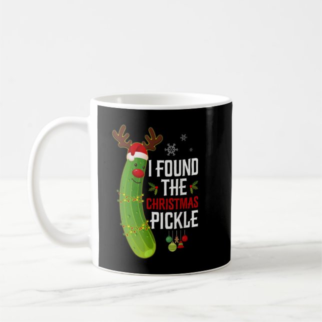 Caneca De Café I Found The Christmas Pickle (Esquerda)