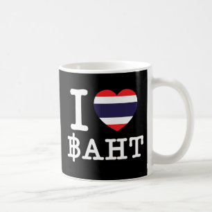 Caneca De Café I Heart (Love) Baht