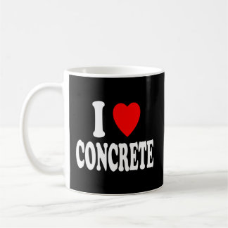 Caneca De Café I Heart Love Concrete Project Manager Concrete Wor