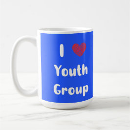 Caneca De Café I Heart Youth Group Mug