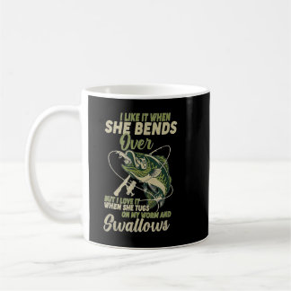Caneca De Café I Like It When She Bends Over Fishing Gifts Men Fa