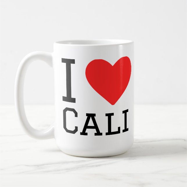 Caneca De Café I love cali (Esquerda)