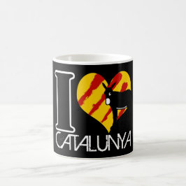 Caneca De Café I Love Catalunya