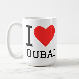 Caneca De Café I love dubai