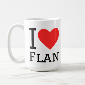 Caneca De Café I love flan