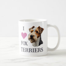 I Love Fox Terriers (Wire Hair Fox Terrier)