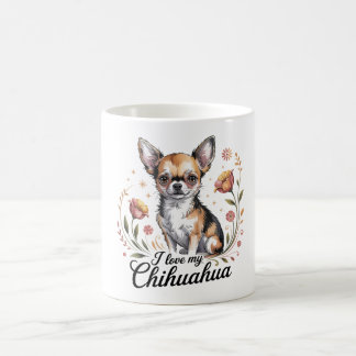 Caneca De Café I love my chihuahua