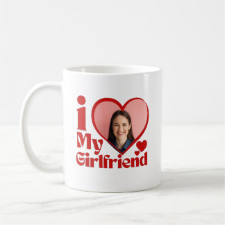 Caneca De Café I Love My Girlfriend Custom 