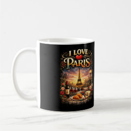 Caneca De Café I Love Paris