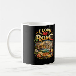 Caneca De Café I Love Rome