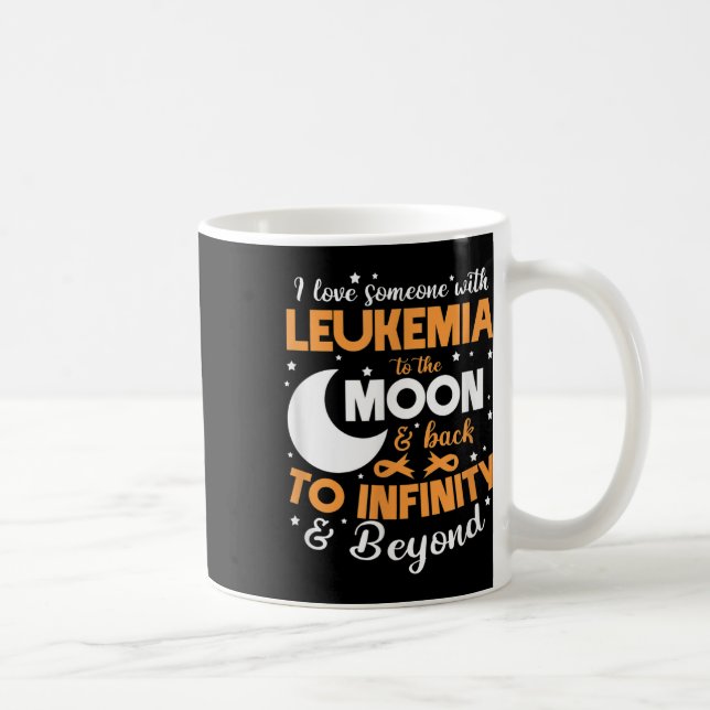Caneca De Café I Love Someone With Leukemia Awareness Support  (Direita)