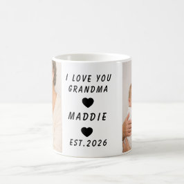 Caneca De Café I Love You Grandma Mug | Grandparents Day