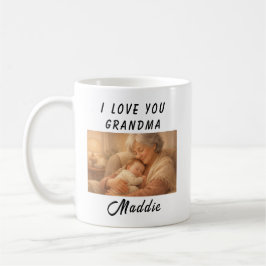 Caneca De Café I Love You Grandma Mug | Grandparents Day