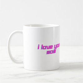 Caneca De Café I Love You Mom