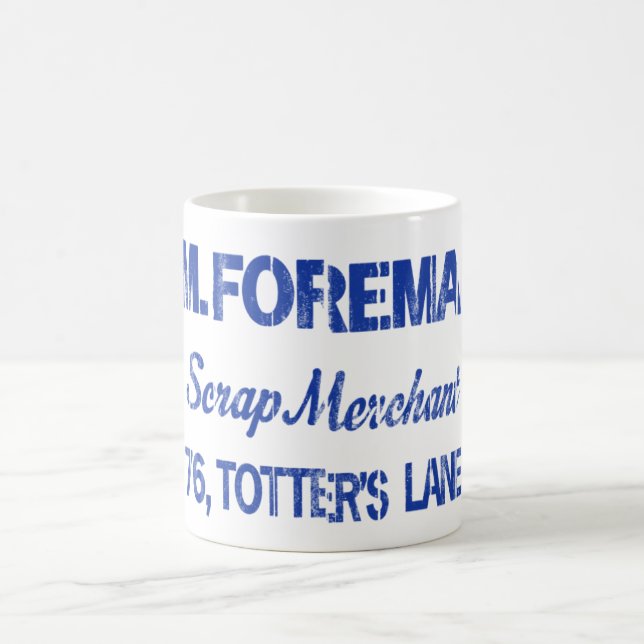 Caneca De Café I.M.FOREMAN (sujo extra) (Centro)