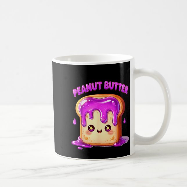 Caneca De Café I’m With The Peanut Butter Funny Matching Couple C (Direita)