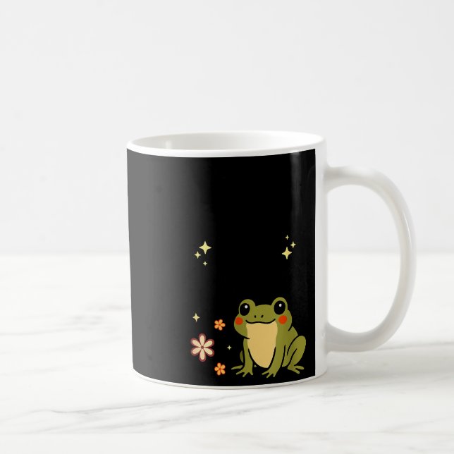 Caneca De Café I Refuse To Lose My Whimsy – Cute Frog Quote Funny (Direita)
