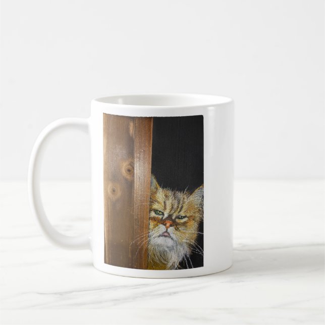 Caneca De Café I See You Mug – Staring Cat Design (Esquerda)