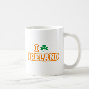 CANECA DE CAFÉ "I [SHAMROCK] IRLANDA"