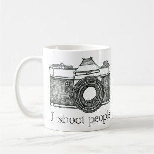 Caneca De Café I Shoot (Fotografia) Pessoas Mug