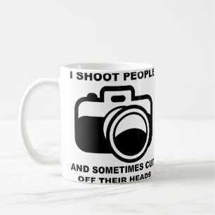 Caneca De Café I Shots Pessoas Engraçado Fotografia Fotógrafo M