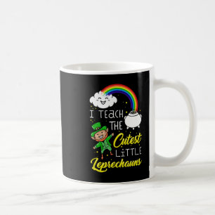 Caneca De Café I Teach The Cutest Little Leprechauns St Patrick D
