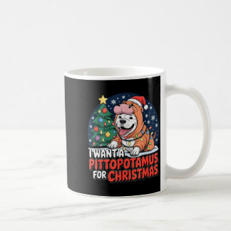 Caneca De Café I Want A Ttotamus For Christmas