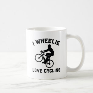 Caneca De Café I Wheelie Love Cycling