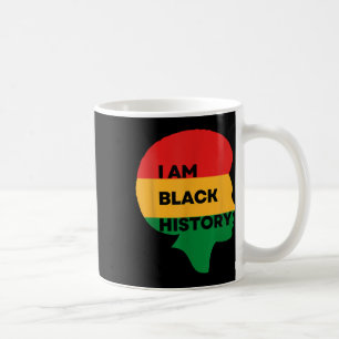 Caneca De Café Iam Black History, Black History Month, Pride Of