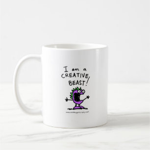 Caneca De Café iamabeast, iamabeast_logo